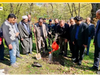 آغاز پویش ملی «سرو ایران» در مازندران همزمان با سراسر کشور به مناسبت روز درختکاری