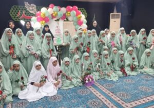 جشن تکلیف فرشته‌های دبستان شاهد برگزار شد