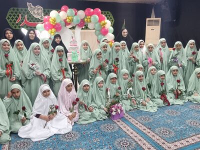 جشن تکلیف فرشته‌های دبستان شاهد برگزار شد