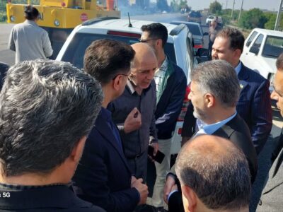 پروژه ۲۳ کیلومتری راه نکا–نیروگاه وارد مرحله پایانی آسفالت شد/۲۵۰ میلیارد ریال برای تکمیل زیرساخت‌های این محور  اختصاص یافت