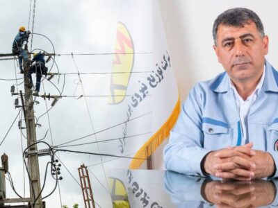 افزایش ۵۴۰ کیلومتری شبکه برق مازندران در سال ۱۴۰۴
