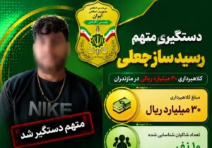 سوءاستفاده از رسیدهای جعلی، ۳۰ میلیارد ریال کلاهبرداری به بار آورد