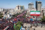 حضور مقامات ۳۸ کشور در مراسم تشییع رهبر شهید انقلاب