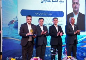 دو نیروی متخصص بندر امیرآباد، کارکنان نمونه سازمان بنادر و دریانوردی شدند