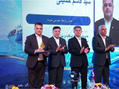 دو نیروی متخصص بندر امیرآباد، کارکنان نمونه سازمان بنادر و دریانوردی شدند